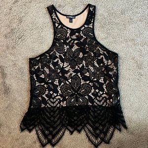 Express Lace Tank Top